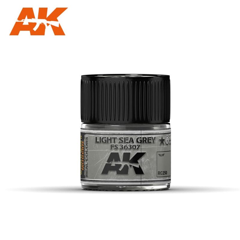 фото Краска акриловая ak interactive light sea grey fs 36307, 10 мл