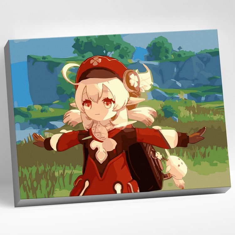 

Картина по номерам «Геншин. Кли»