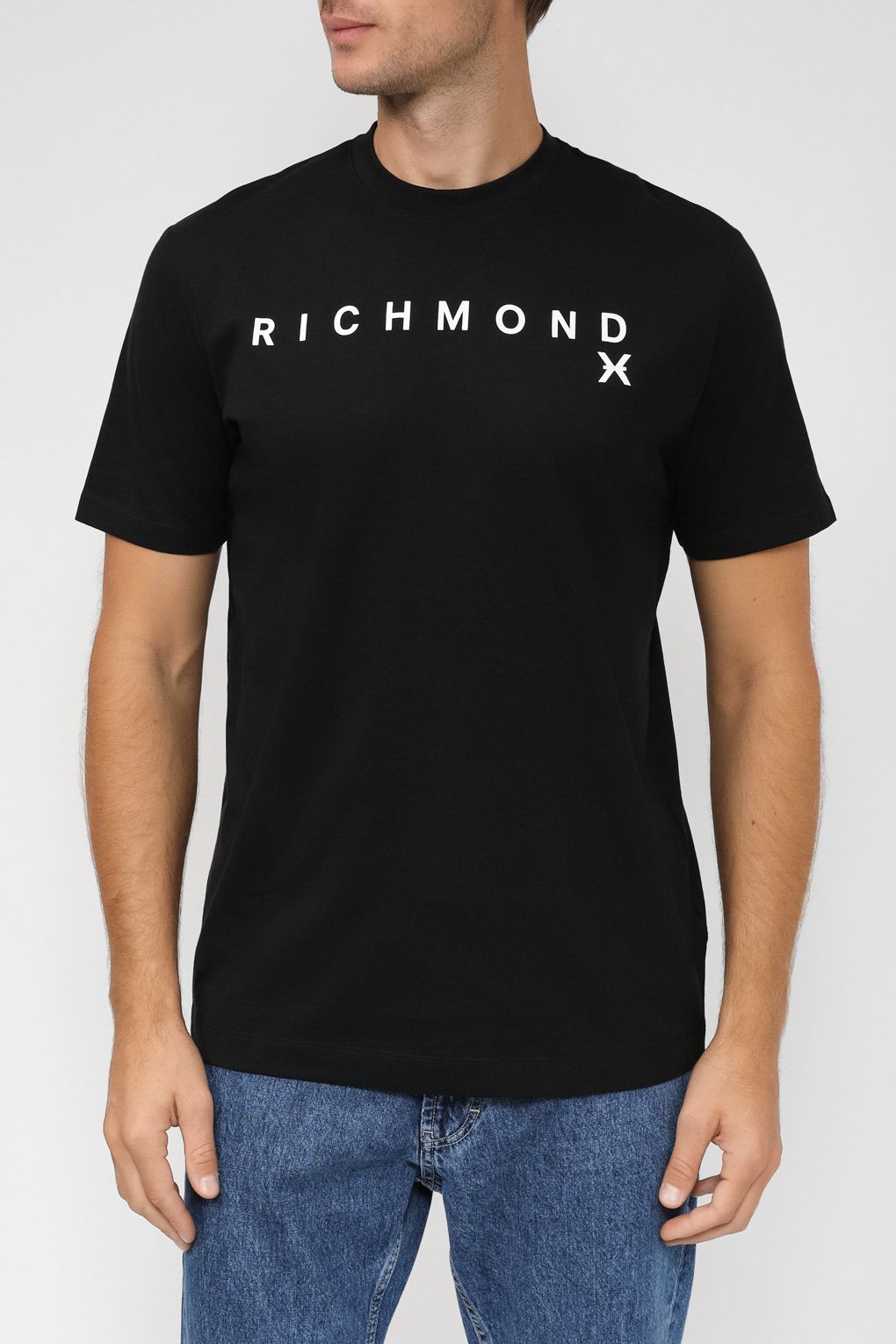 

Футболка мужская John Richmond UMA23082TS черная L, Черный, UMA23082TS