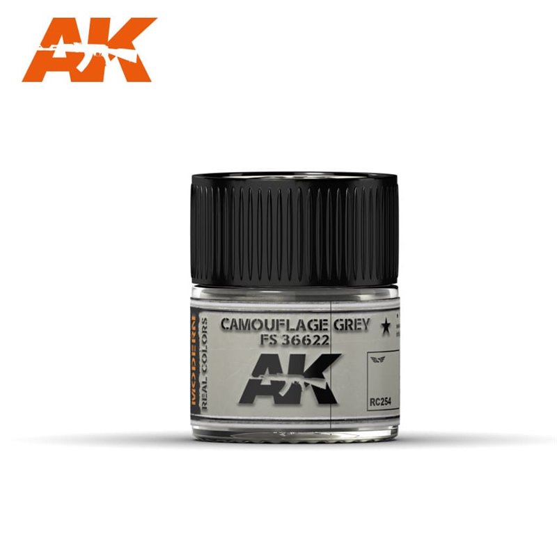 фото Краска акриловая ak interactive camouflage grey fs 36622, 10 мл