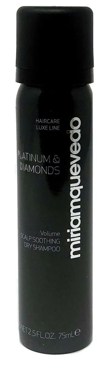 Сухой шампунь-люкс Miriam Quevedo Platinum&Diamonds Volume Scalp Soothing Dry Shampoo 75мл