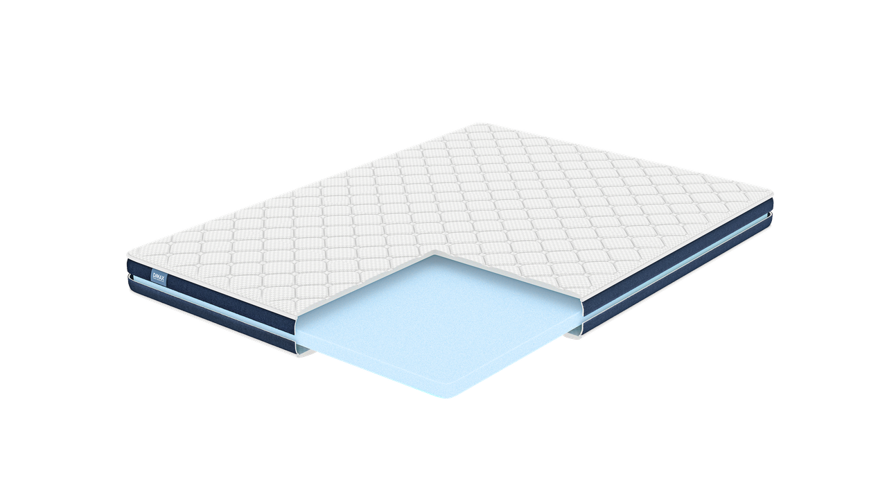 

Матрас Dimax Balance foam 5 80х200, Белый;серый, Balance foam 5