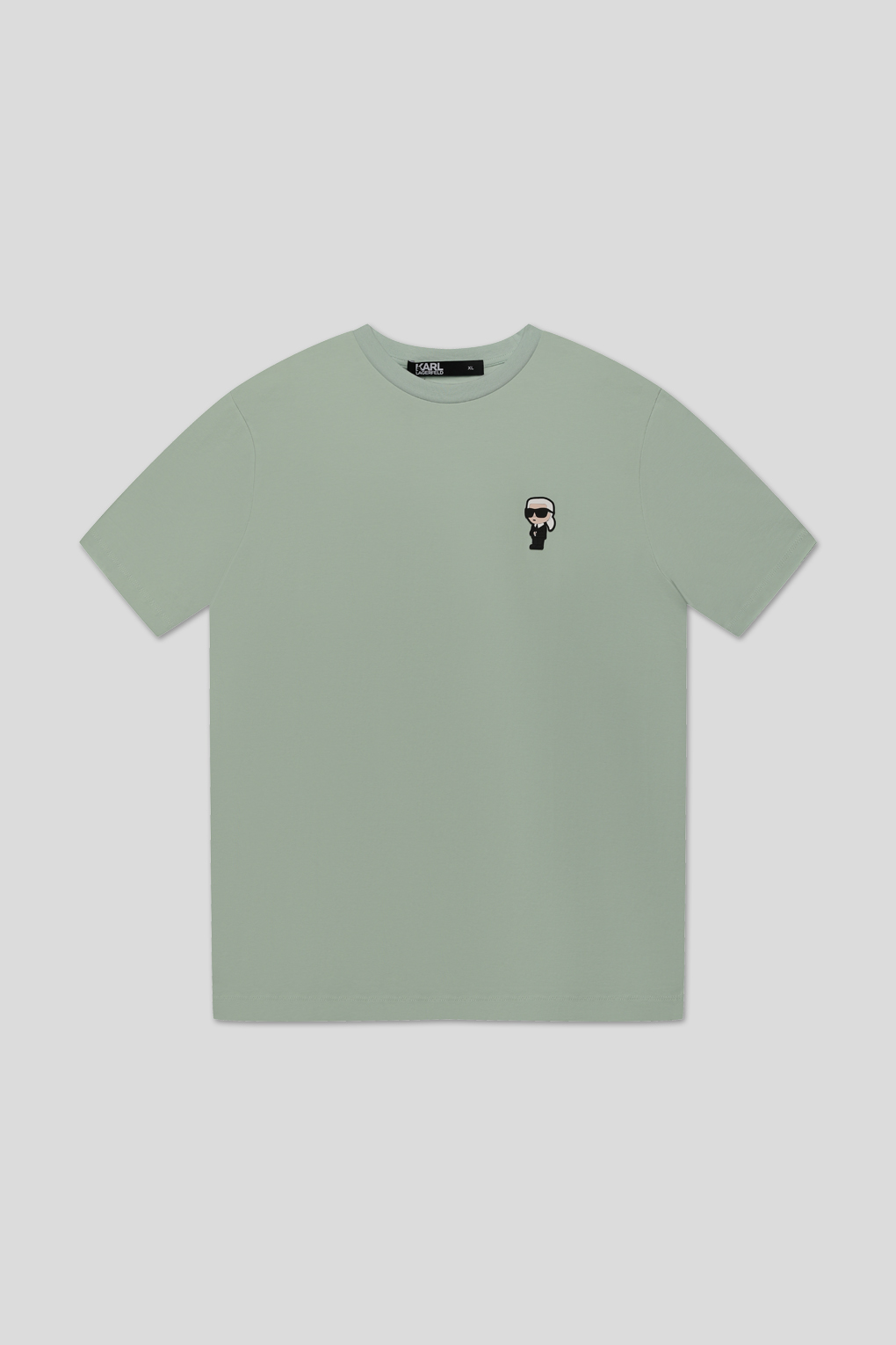 

Футболка мужская Karl Lagerfeld 542221_755027 зеленая XL, Зеленый, 542221_755027
