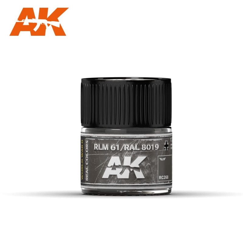 

Краска акриловая AK Interactive RLM 61 / RAL 8019, 10 мл