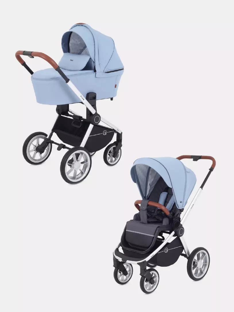 

Коляска детская 2 в 1 RANT FLEX 2022 RA070 pacific blue, Flex 2in1 2022