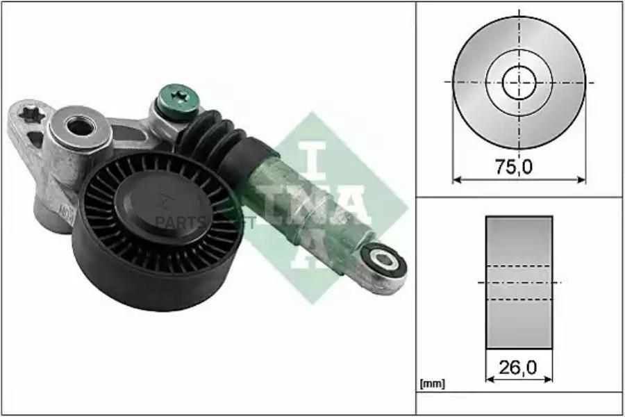 

Ролик автомобильный Ina/luk 534035610