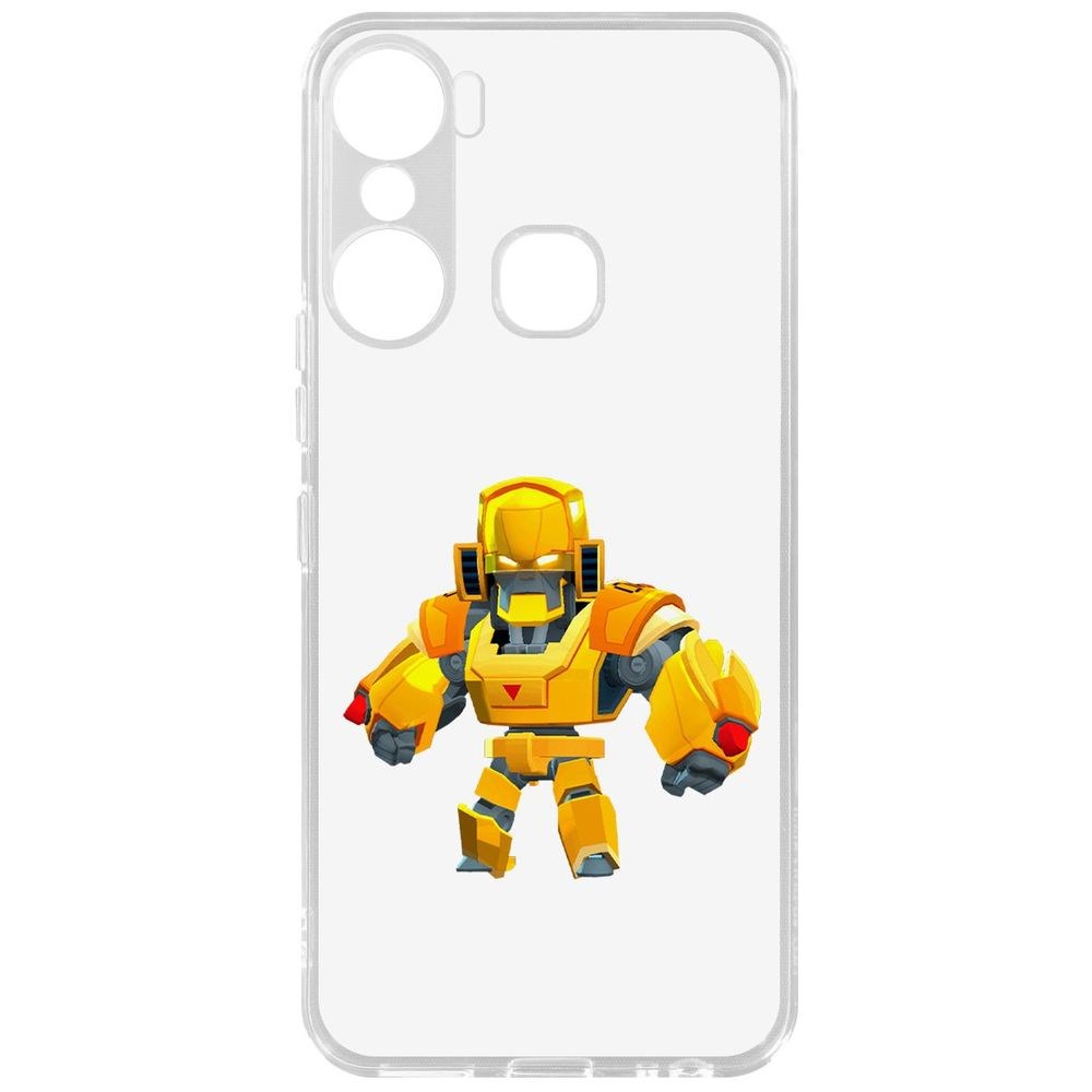 

Чехол-накладка Brawl Stars-Бо Золотой Меха для Infinix Hot 12 Pro