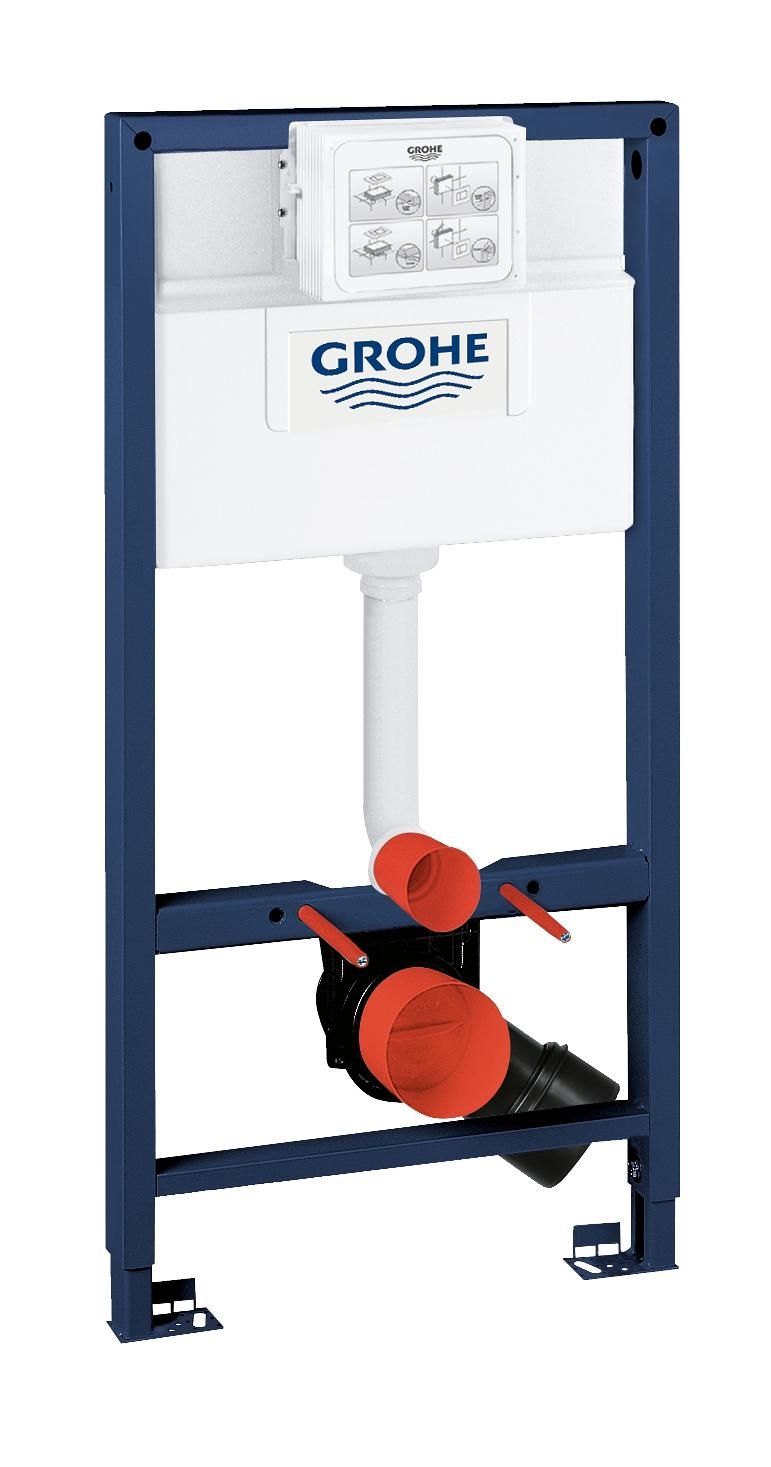 

Инсталляция для унитаза GROHE Rapid SL 3 в 1 с панелью матовое золото Skate Cosmopolitan, инсталляции