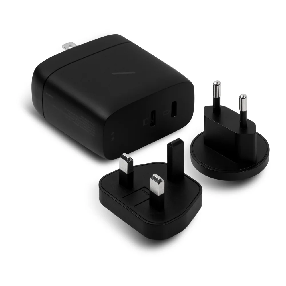 

Сетевое зарядное устройство Native Union Fast GaN Charger FAST-PD67-BLK-2CA черный, Fast GaN Charger