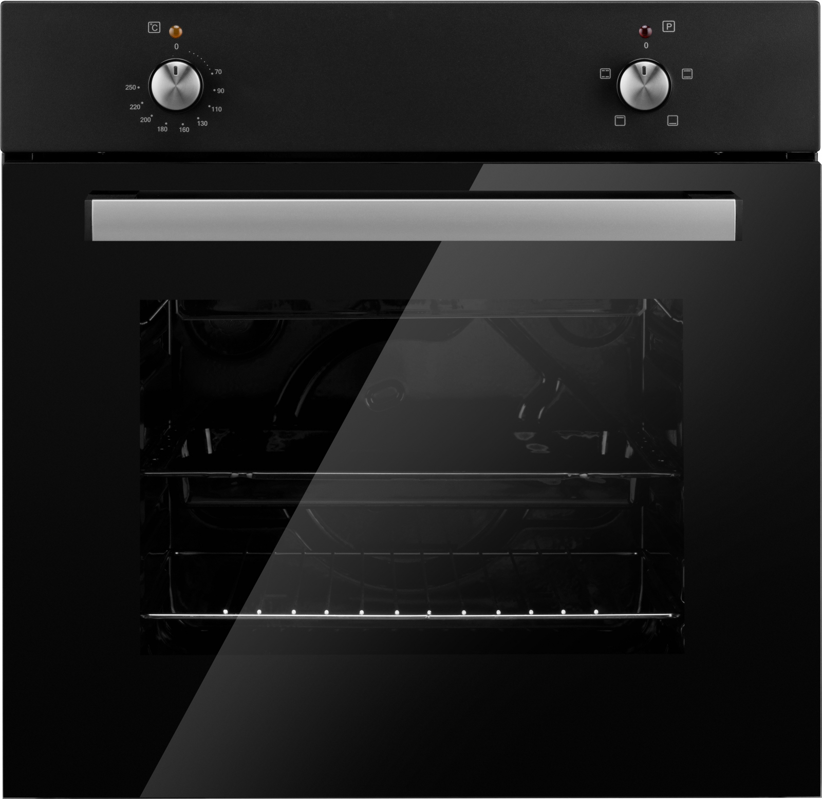 фото Встраиваемый электрический духовой шкаф weissgauff eom 180 black