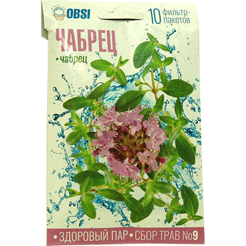 фото Сбор трав "здоровый пар" - чабрец obsi