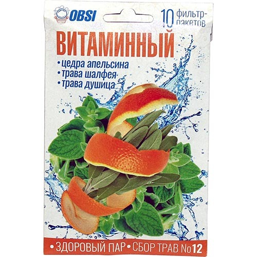 

Сбор трав "Здоровый пар" - "Витаминный"