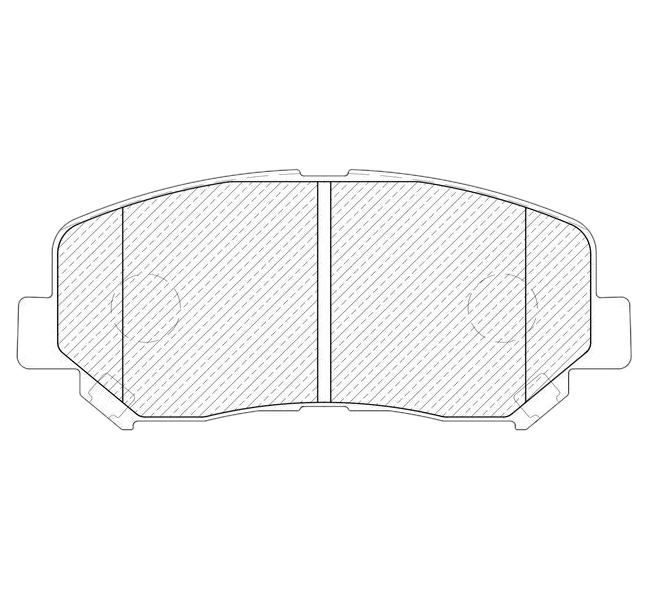 

Тормозные колодки JEENICE передние дисковые WS246600