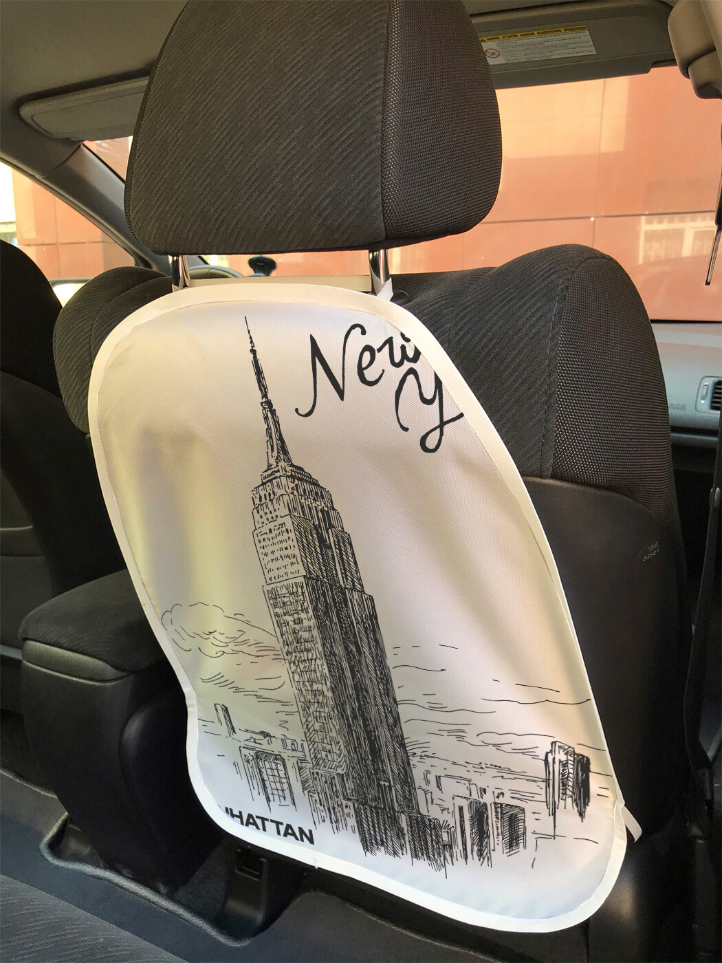 

Накидка на спинку сиденья JoyArty Набросок Манхэттена, 45х62, Набросок Манхэттена