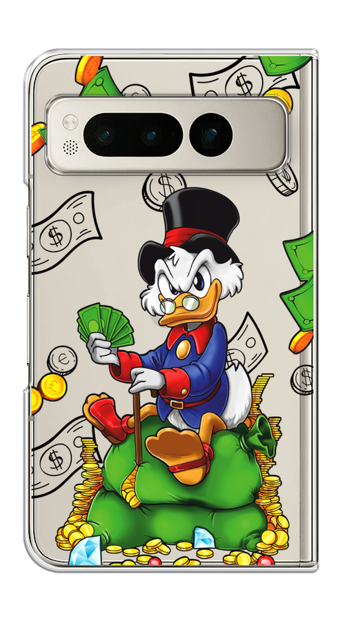 

Чехол на Google Pixel Fold "Scrooge Richness", Черный;синий;зеленый, 271850-1