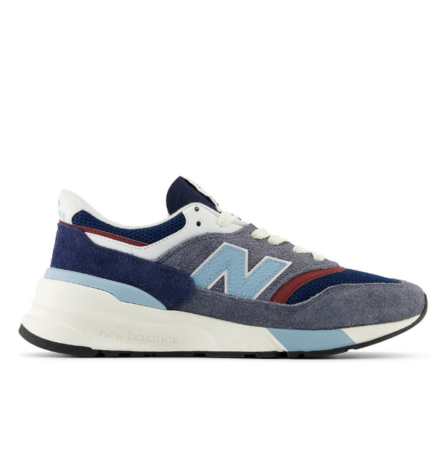 

Кроссовки мужские New Balance U997 серые 44.5 EU, Серый, U997