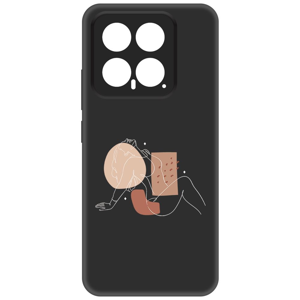 

Чехол-накладка Krutoff Soft Case Чувственность для Xiaomi 14 черный