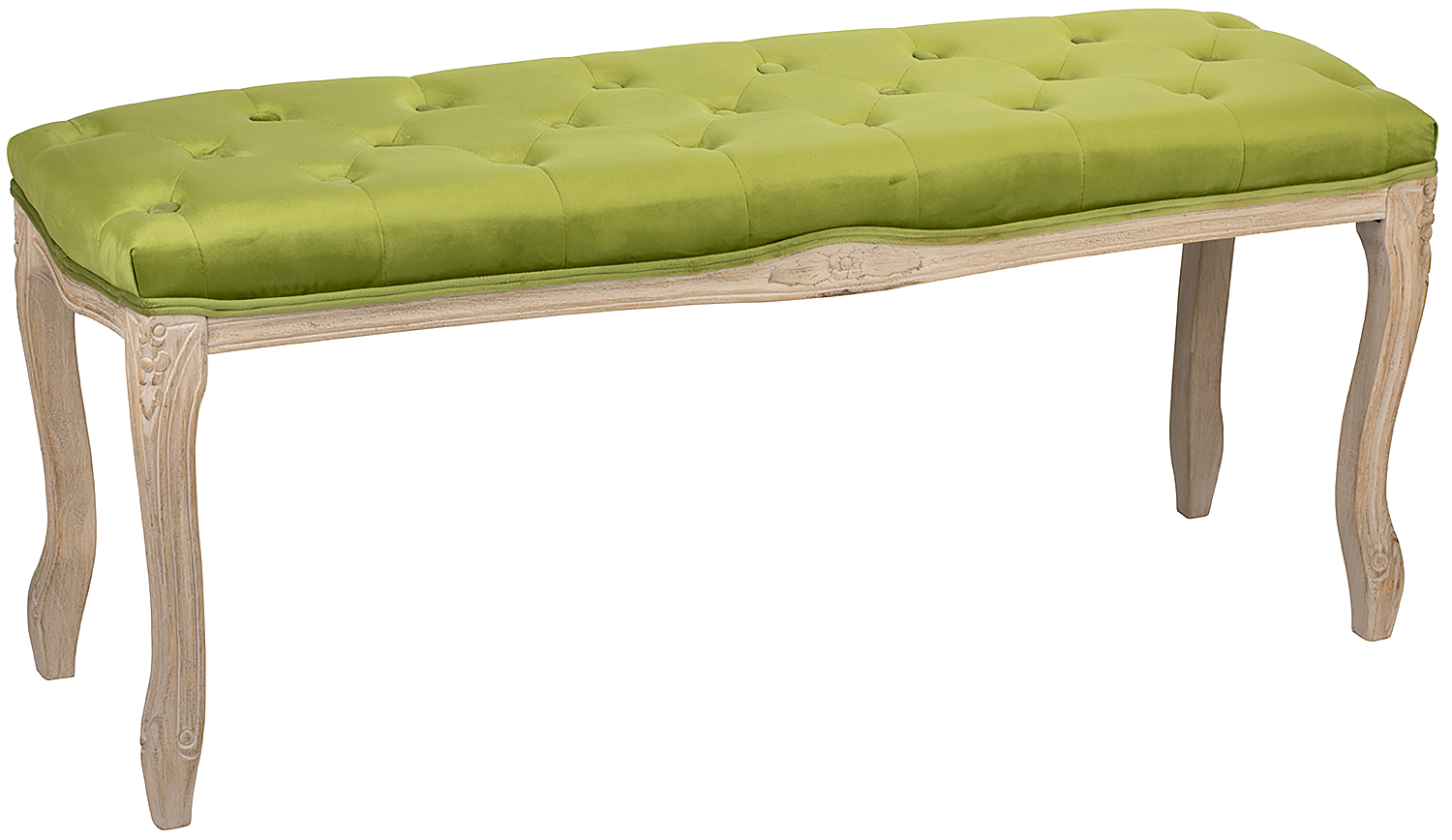 

Банкетка Glasar 51-057 113х35х46см, Зеленый