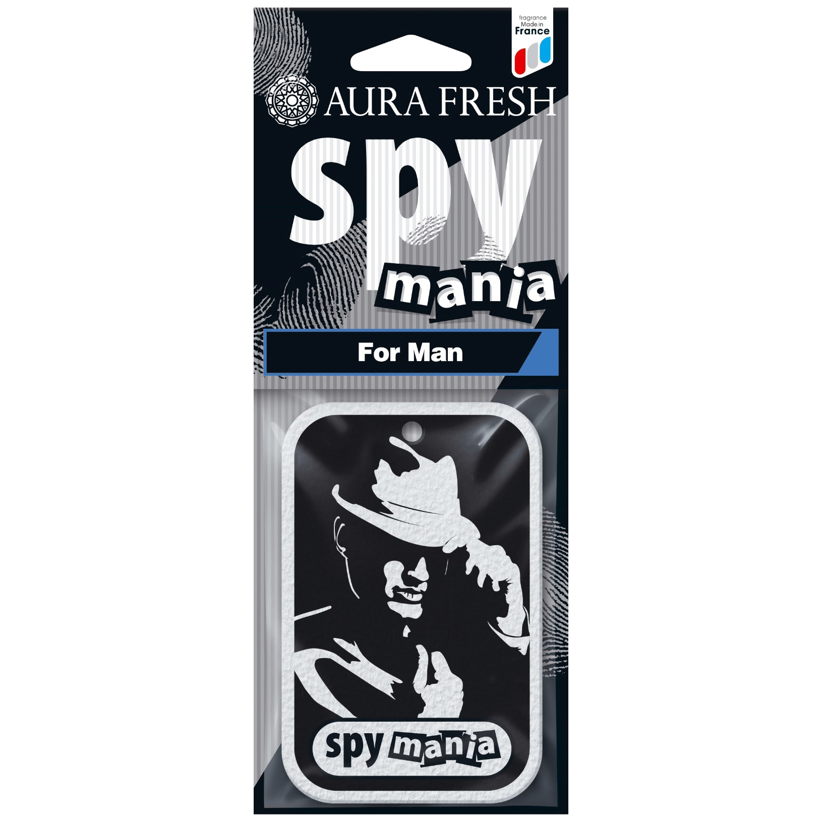 фото Ароматизатор подвесной картонный (for man) spy mania aura fresh