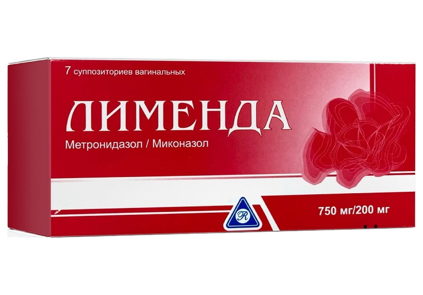 Купить Лименда суппозитории вагинальные 750 мг+200 мг 7 шт., World Medicine Ilac San ve Tic