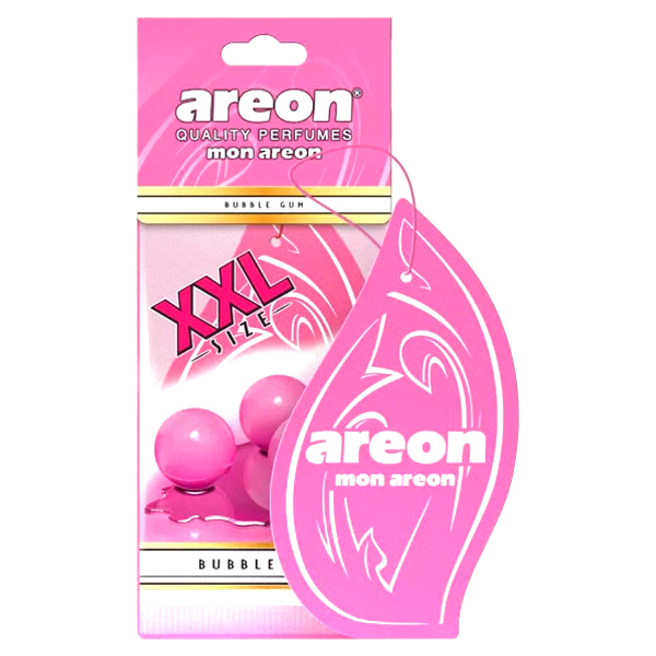

Ароматизатор в машину Areon MAX11 bubble gum, Розовый