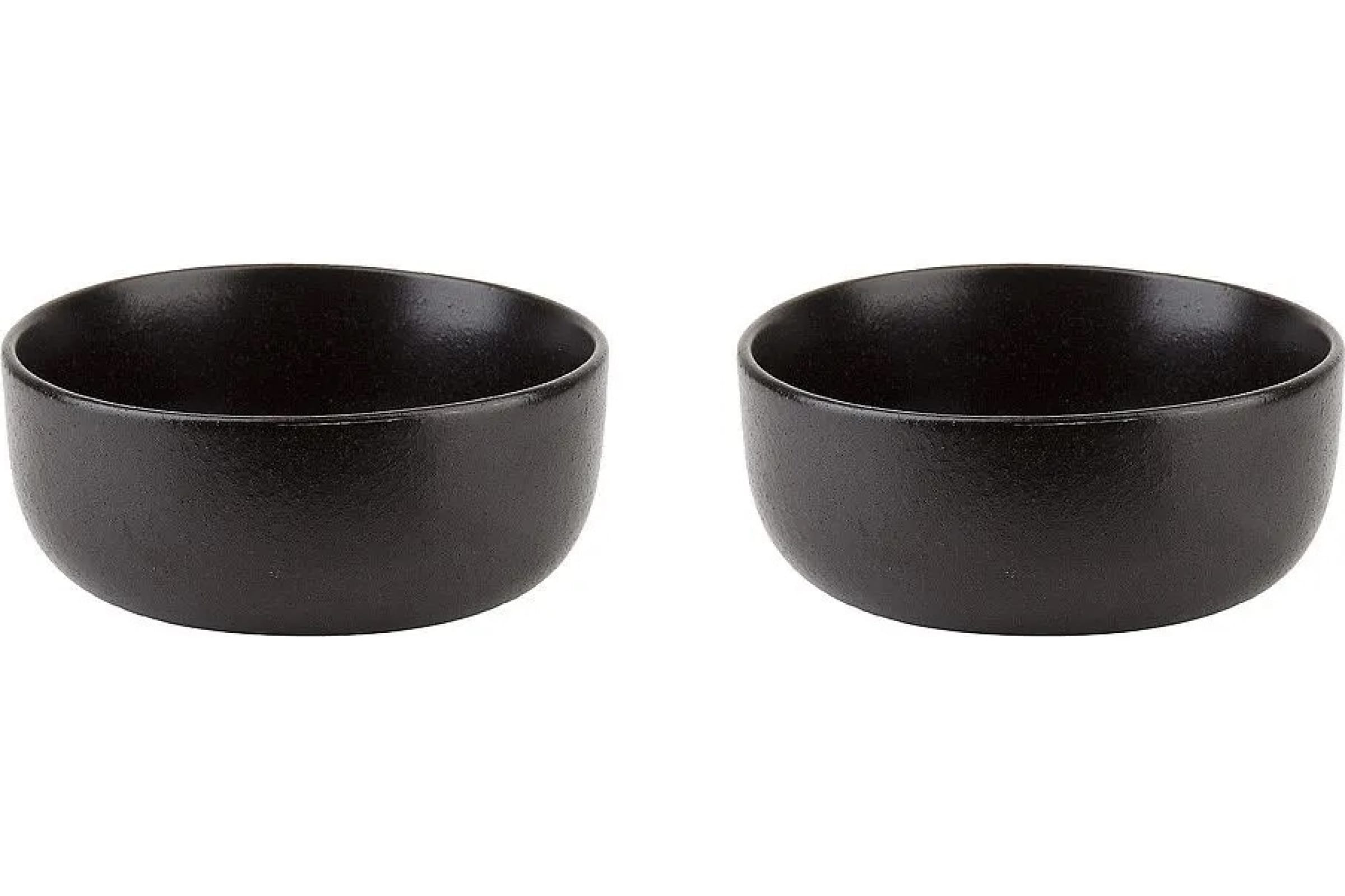 

Nouvelle Набор салатников 2 шт "Black Stone", 600 мл, 0540161-Н2, Черный