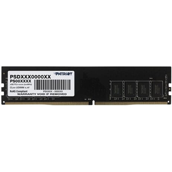 

Оперативная память Patriot Memory DDR4 1x8Gb 2666MHz (PSD48G266681)