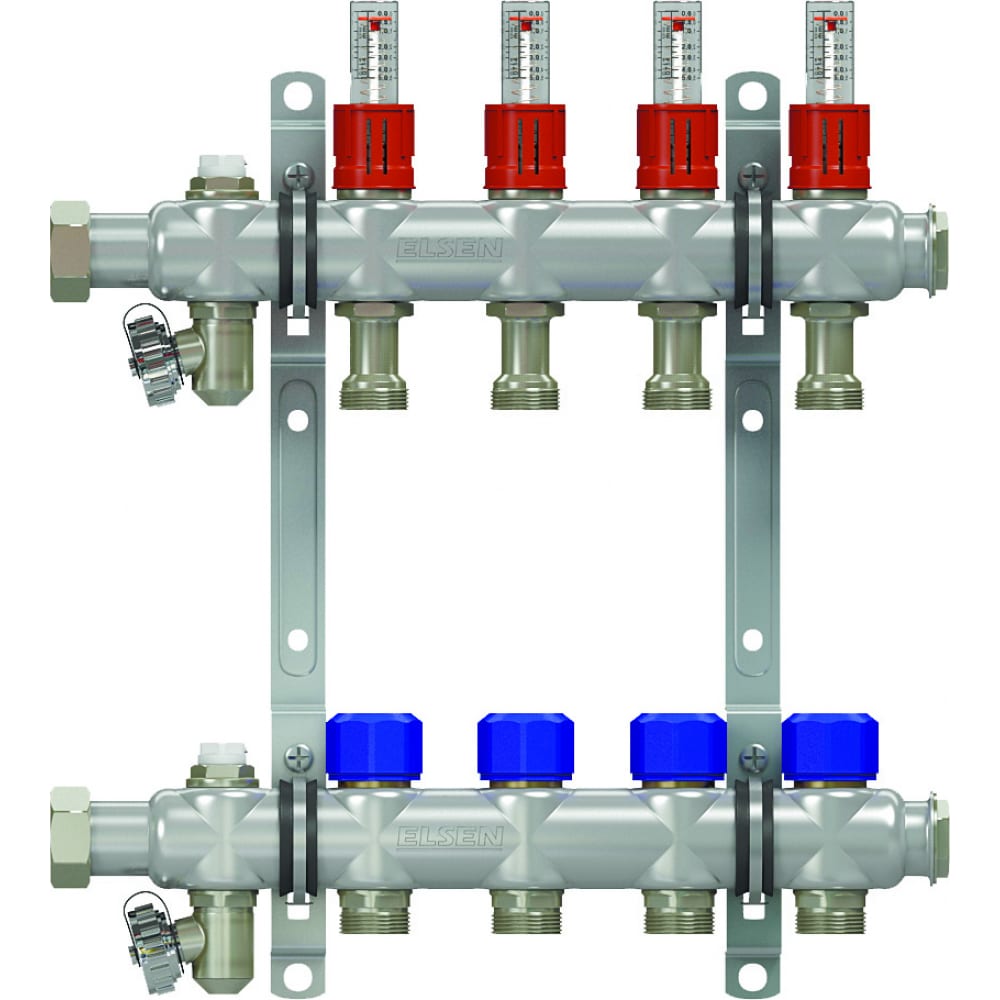 фото Elsen коллекторная группа 1 3 контура размер отвода-3/4 emi03.03 nobrand
