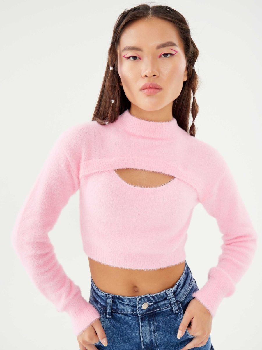 

Свитер женский Feelz Yarn розовый S, Yarn