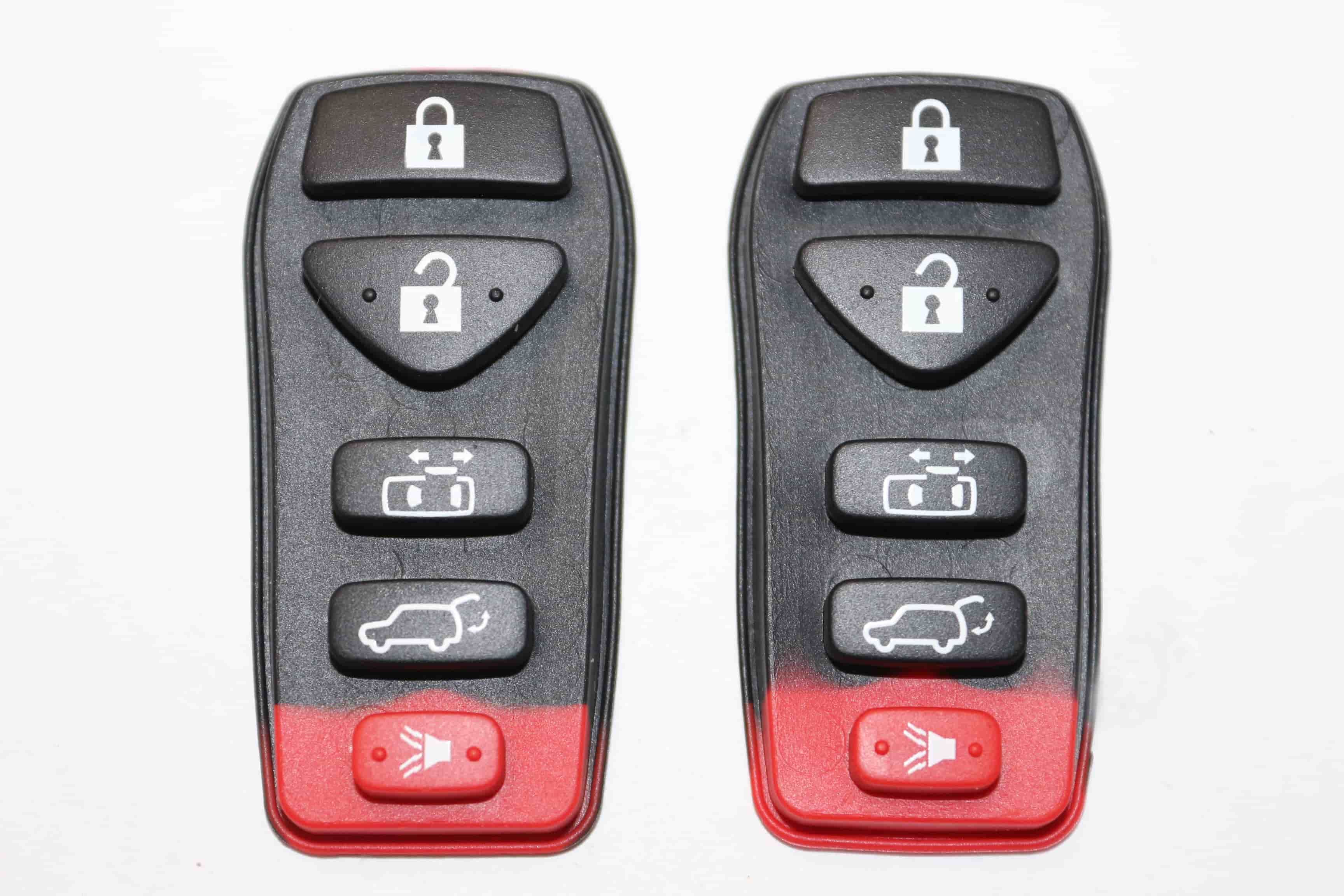 

Ключ зажигания Autokey, заготовка для Nissan, дист. (КНОП. УЗЕЛ) (5 кнопок ТРЕВ. КН.), Для разных моделей автомобилей Nissan