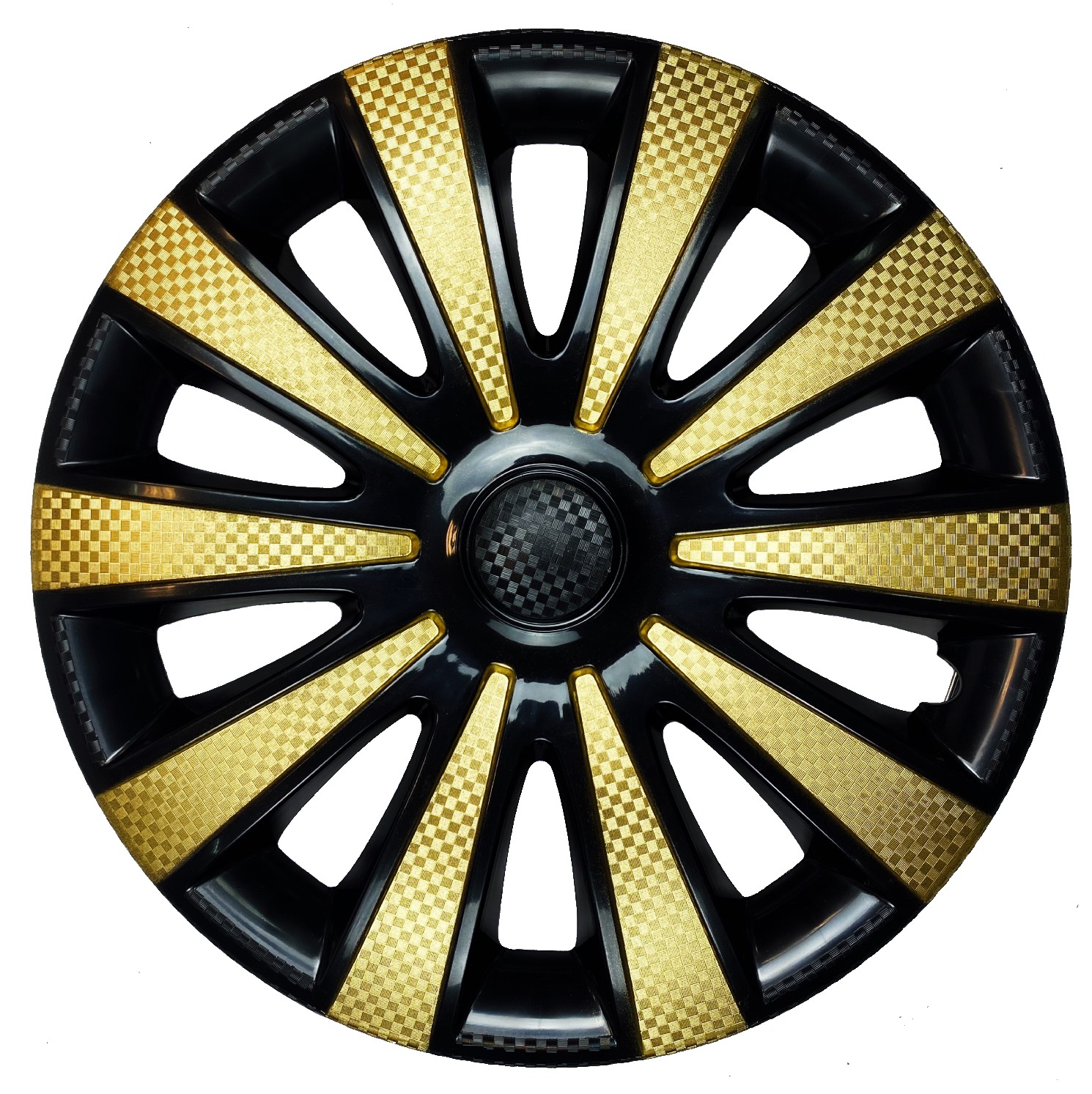 

Колпаки на колеса Star-A КАРАТ Super Black Gold R15 4 шт, Оранжевый;серебристый;черный, карат15