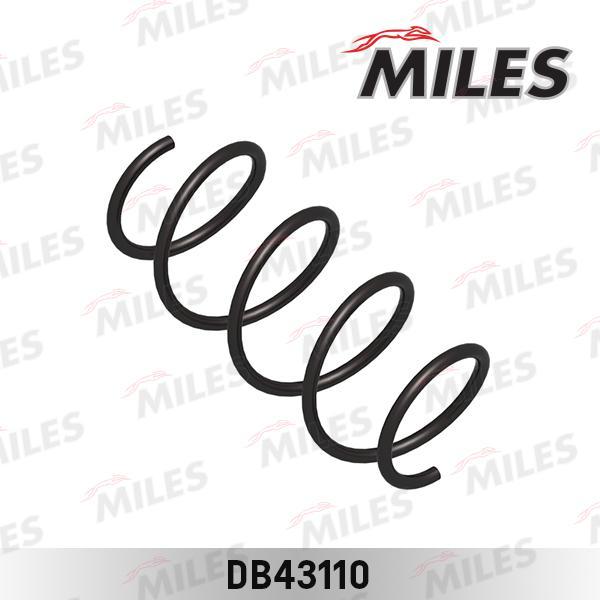 

MILES DB43110 Пружина ей подвески NISSAN NOTE 1.4 06- LESJOFORS 4062077 DB43110 2шт
