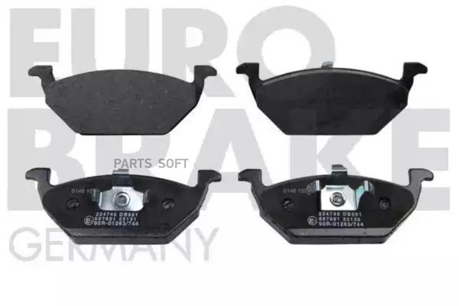 Тормозные колодки EUROBRAKE  5502224740