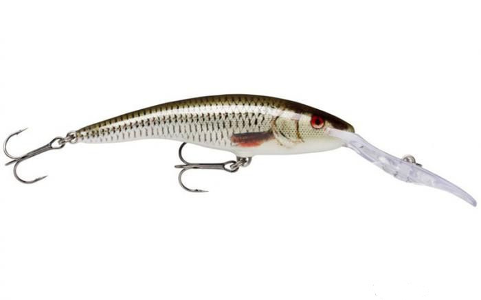 

Воблер Rapala Deep Tail Dancer 07 /ROL /плавающий/ до 4,5м, 7см, 9гр, Серебристый;серый