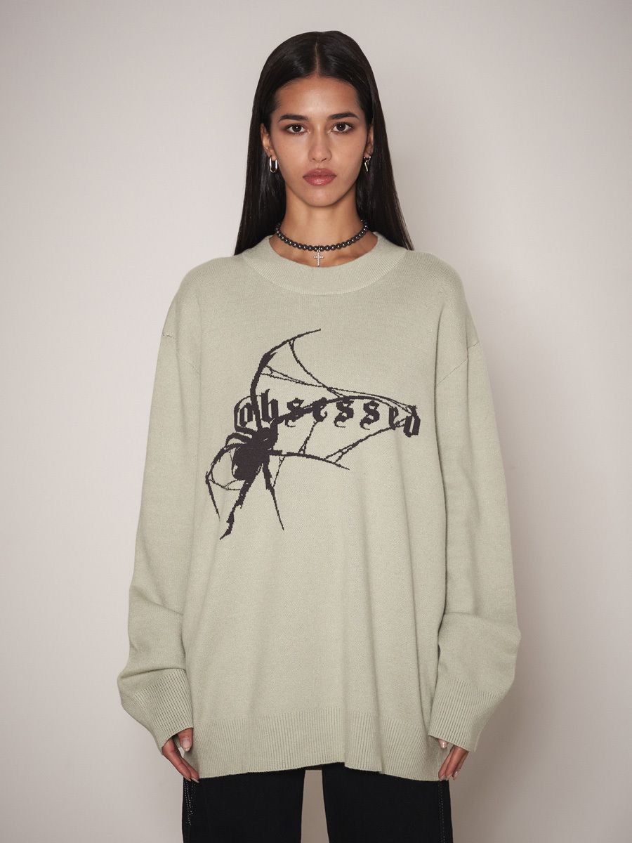 

Свитер женский Feelz Obsessed зеленый XS-S, Obsessed