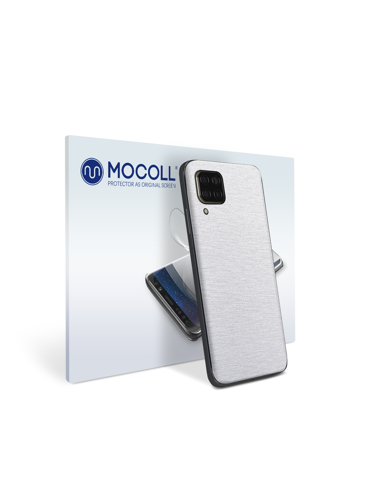 

Пленка защитная MOCOLL для задней панели Huawei P20 Металлик Серебристый
