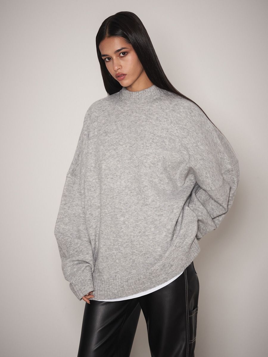 

Свитер женский Feelz Wooly серый M-L, Wooly