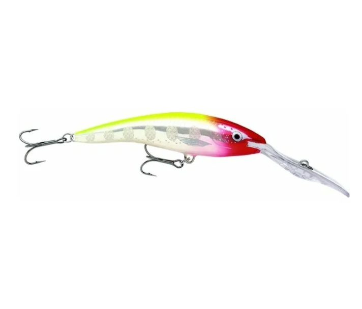 

Воблер Rapala Deep Tail Dancer 11 /CLF /плавающий/ до 9м, 11см, 22гр, Желтый;красный;серебристый;серый