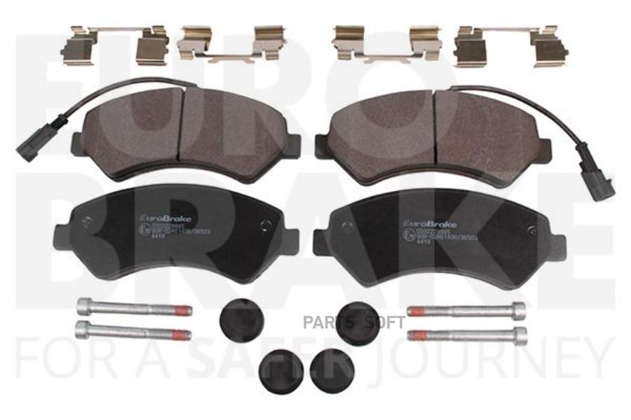 Тормозные колодки EUROBRAKE  5502229995