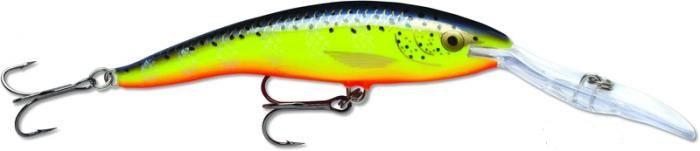 

Воблер Rapala Deep Tail Dancer 11 /HS /плавающий/ до 9м, 11см, 22гр, Желтый;красный;серебристый;черный