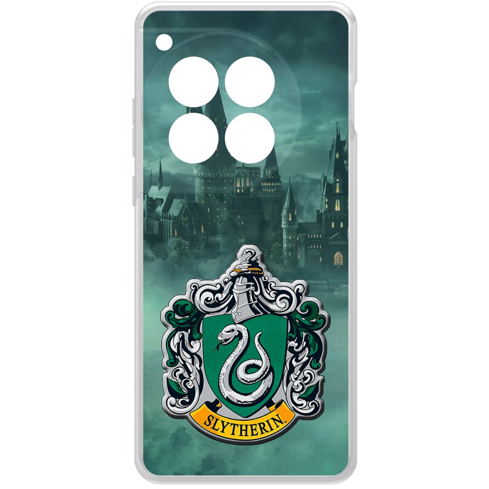 

Чехол-накладка Krutoff Clear Case Гарри Поттер. Слизерин для OnePlus 12, Прозрачный