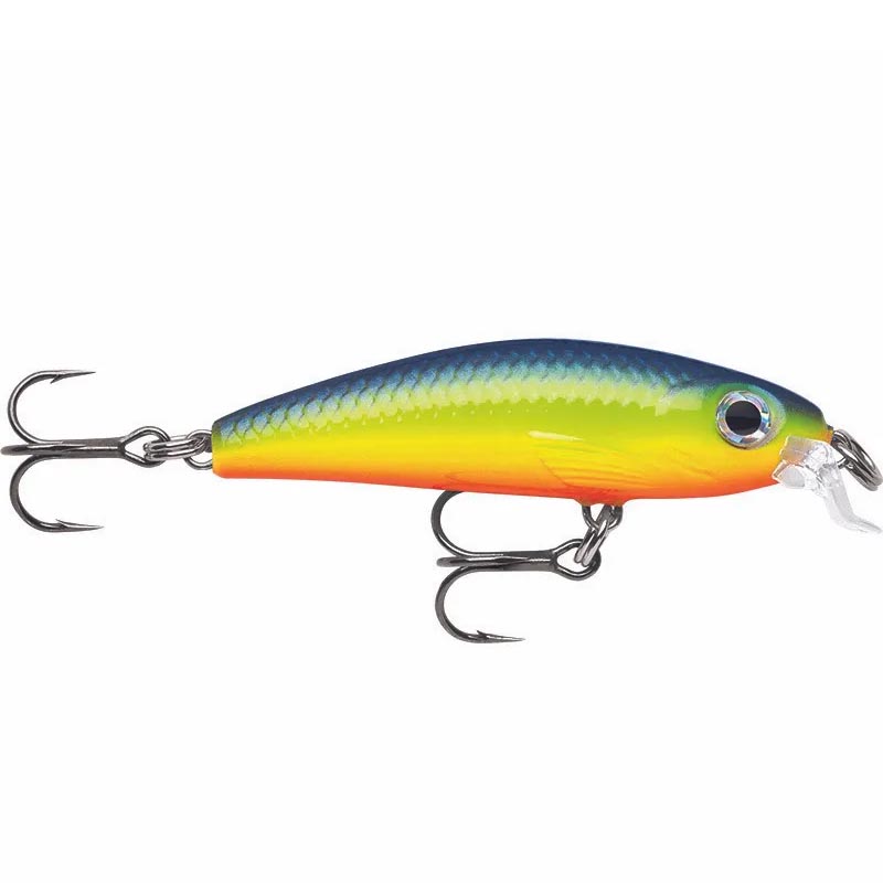 

Воблер Rapala Ultra Light Minnow 04 /HS /медленно тонущий, / 0,6-0,9м, 4см, 3гр., Голубой;желтый;зеленый;оранжевый