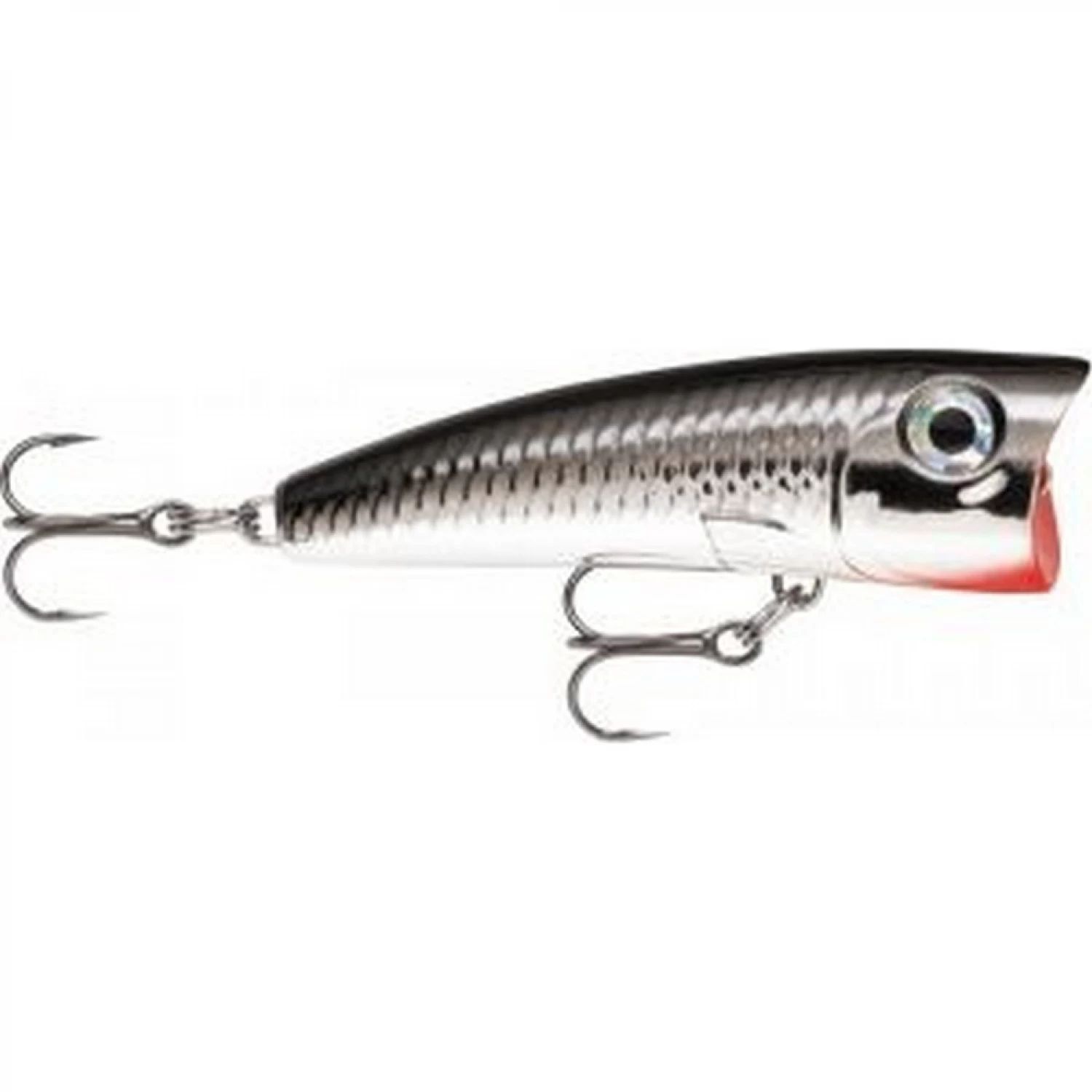 

Воблер Rapala Ultra Light Pop 04 /CH /поверхностый/ 4см, 3гр., Серебристый;черный