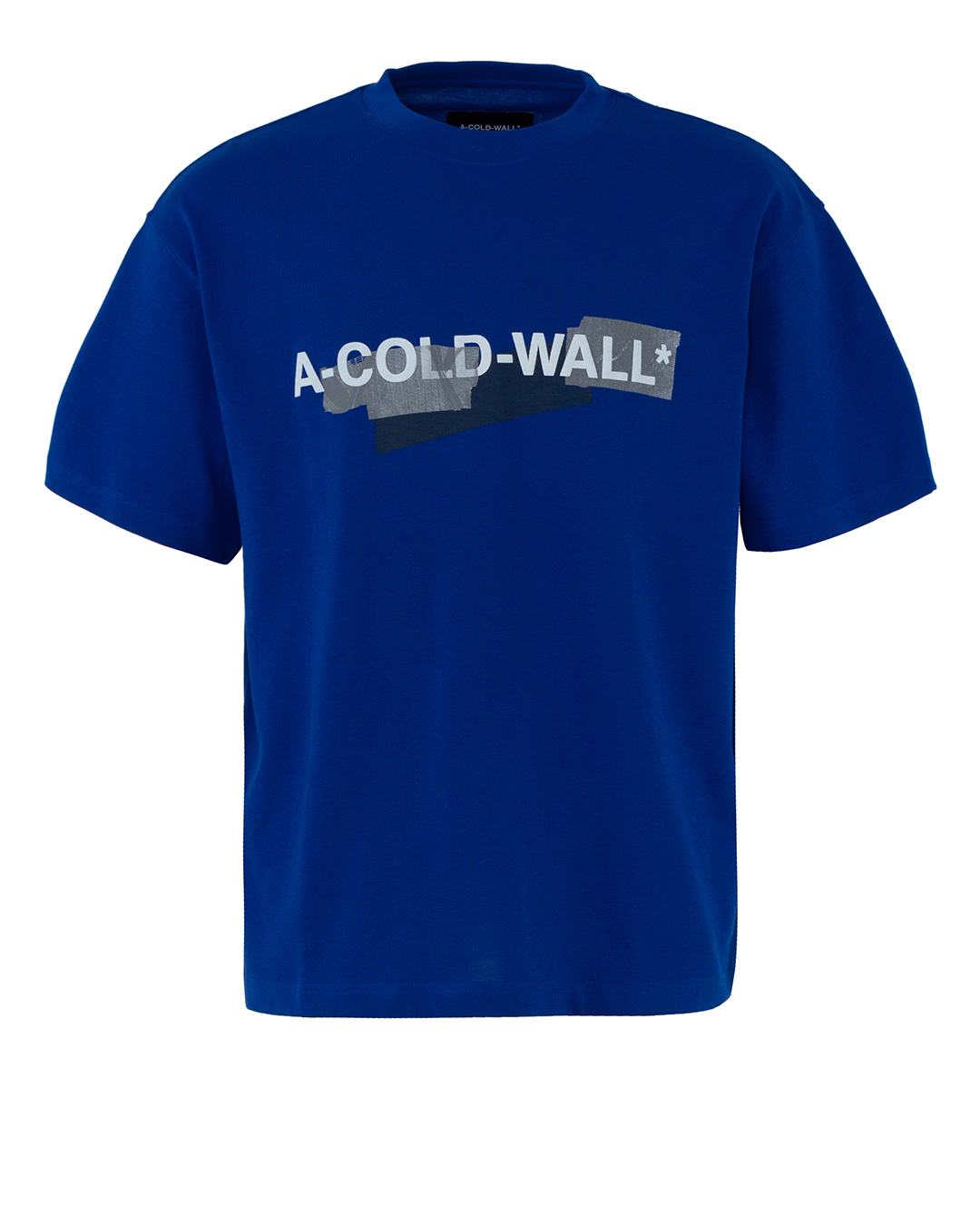 

Футболка мужская A-Cold-Wall MTS064 синяя M, Синий, MTS064