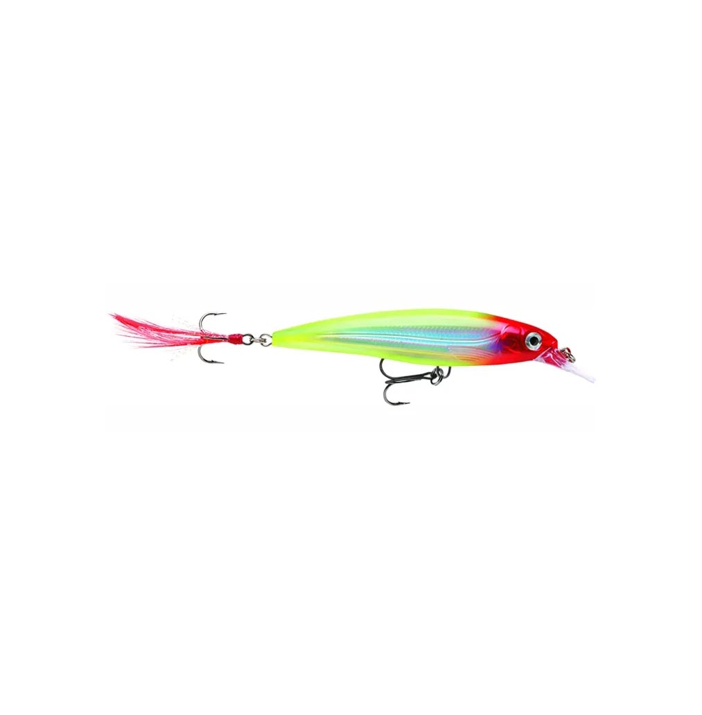 

Воблер Rapala X-Rap 08 /CLN /суспендер/ 0,9-1,5м, 8см, 7гр, Голубой;желтый;красный