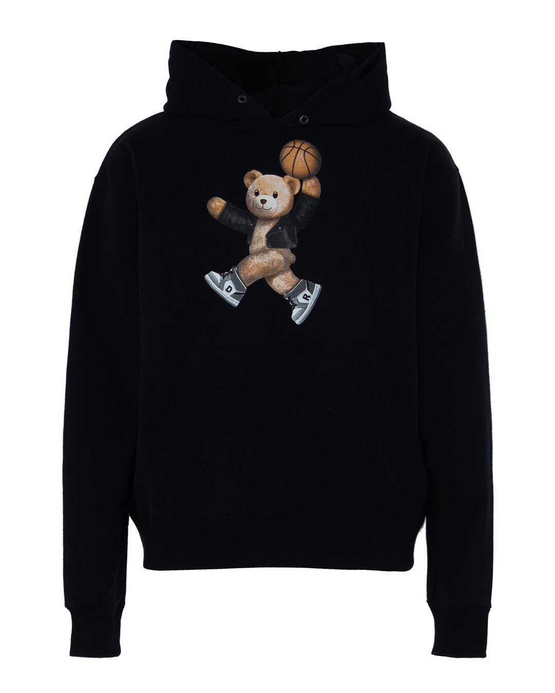 фото Худи мужское dom rebel jumpbear.hoodie.m черное l