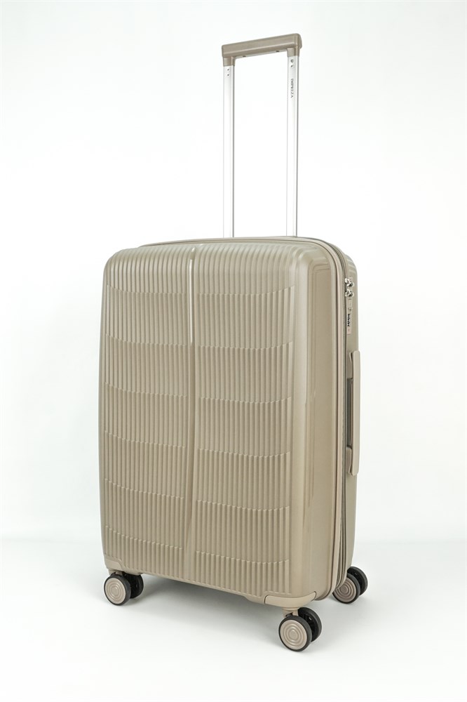 

Чемодан унисекс Sweetbags Shield песочный, 65x44x27 см, Бежевый, Shield