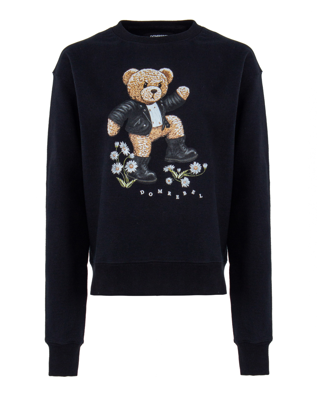 фото Свитшот женский dom rebel stomp.sweatshirt черный xs