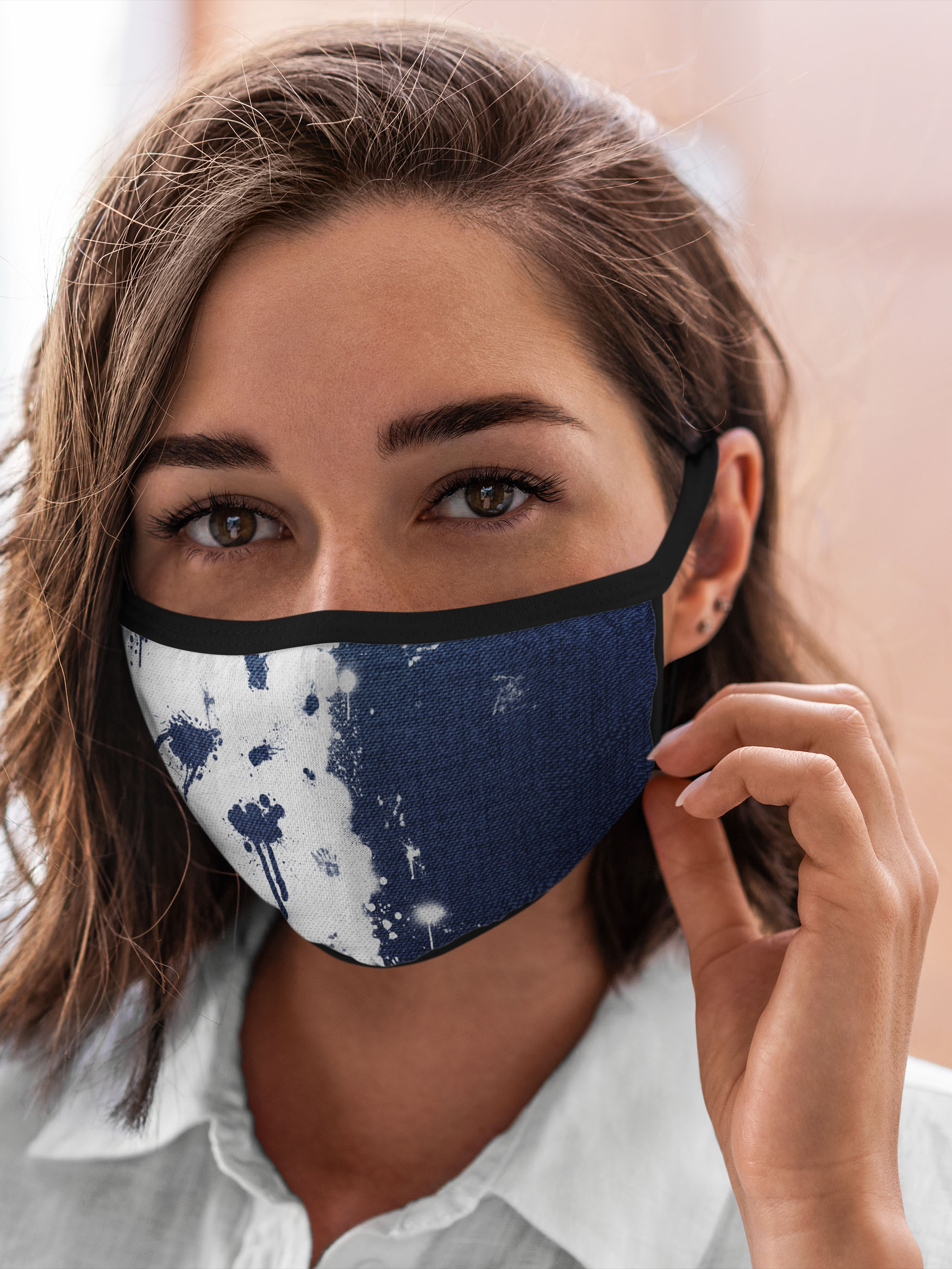

Многоразовая маска унисекс Burnettie Tie Dye Джинсы Тай Дай Белизной Хлоркой, Разноцветный, Tie Dye Джинсы Тай Дай Белизной Хлоркой