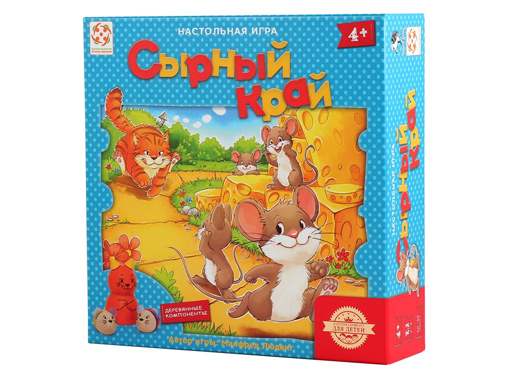 

Настольная игра Стиль Жизни 4+ Сырный край.